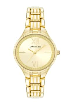 Anne Klein ساعة انالوج بسوار معدني للنساء