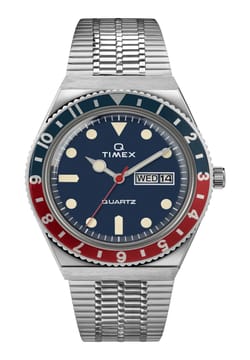 Timex Q 1979 Reissue 38mm Stainless Steel Bracelet Watch