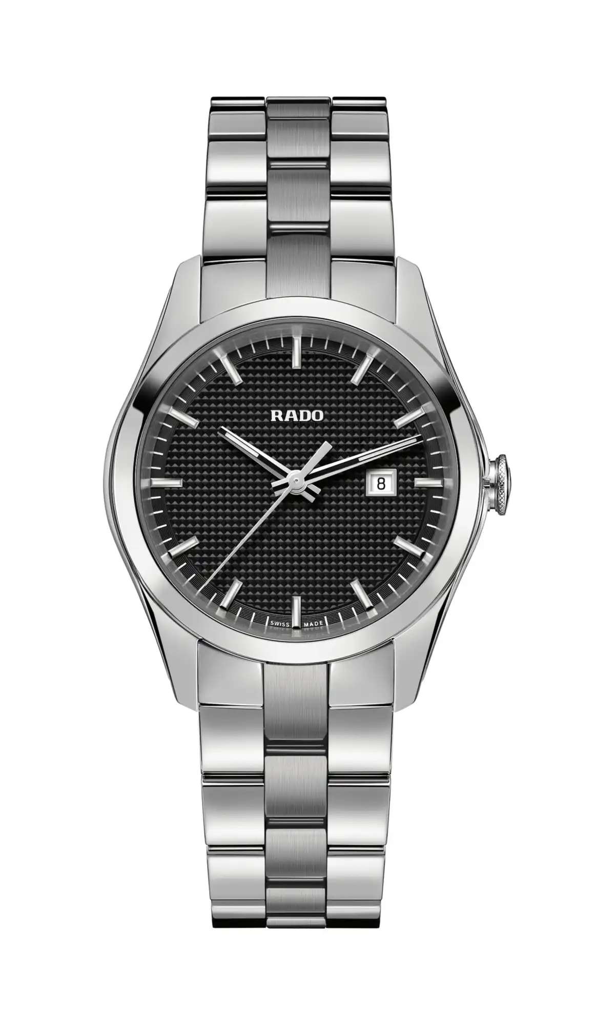 Rado Hyperchrome Quartz Black Dial Ladies Watch