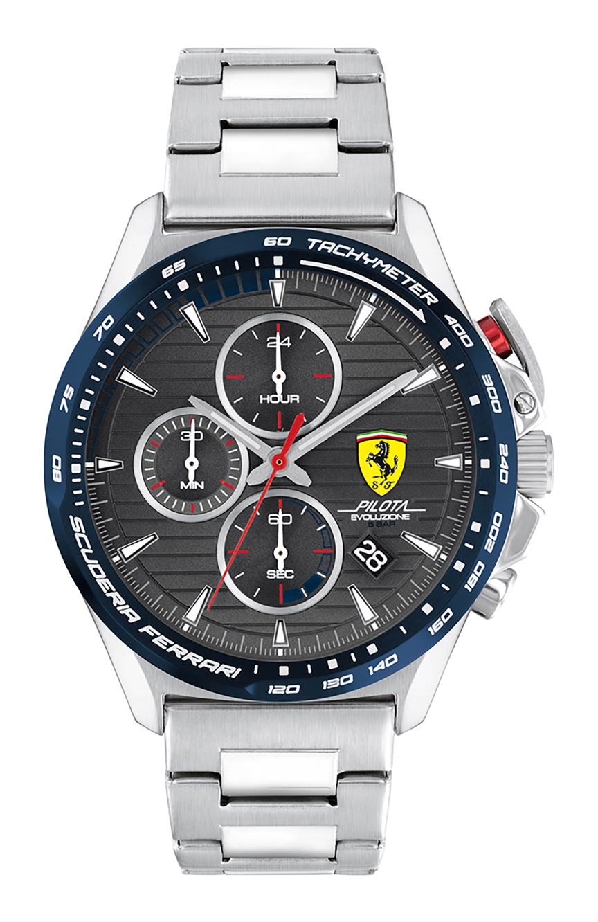 Scuderia ferrari men's clearance black strap chronograph watch