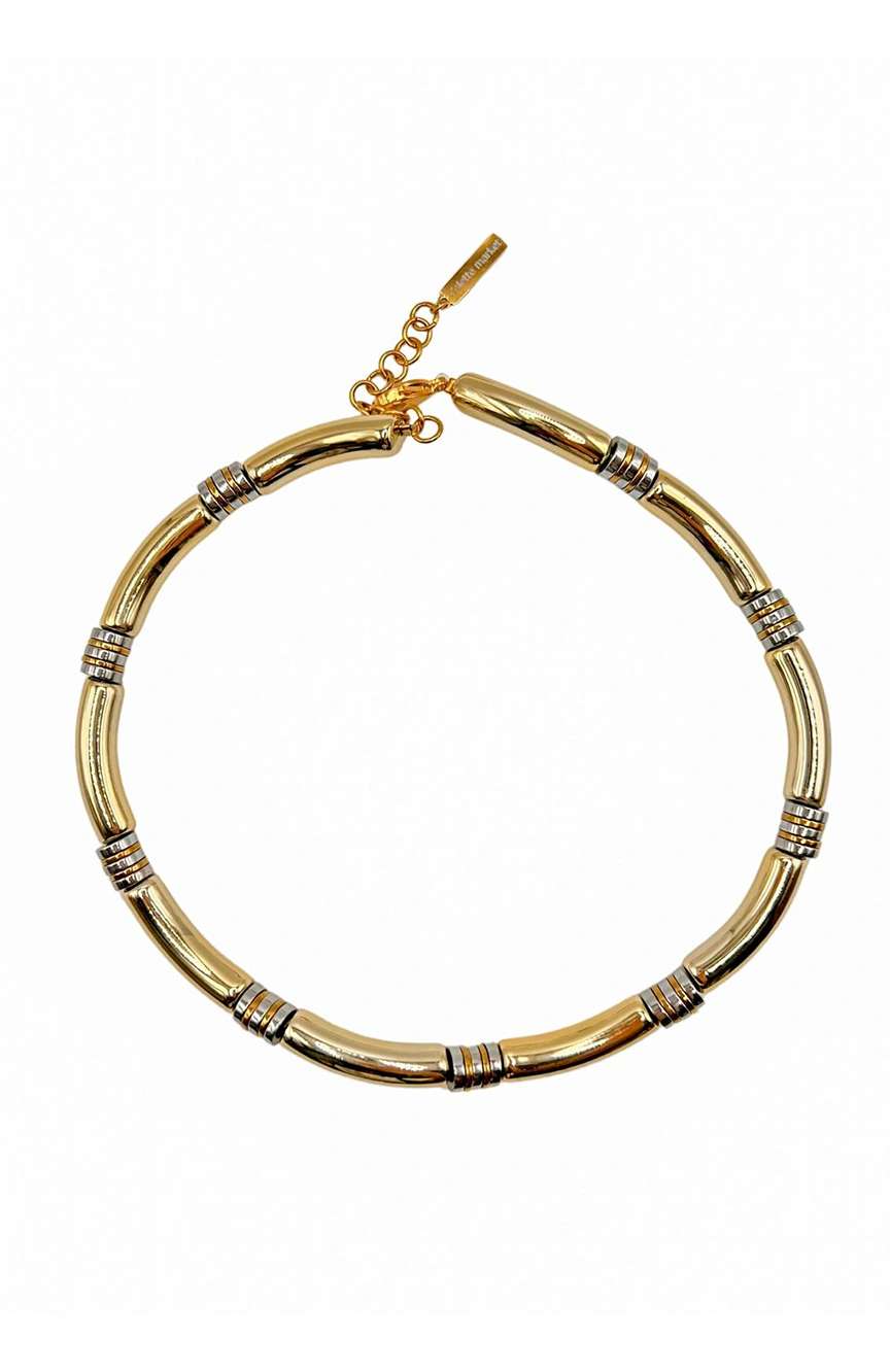 Colette Market Lil tube gold resin bracelet