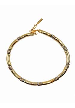 Colette Market Lil tube gold resin bracelet
