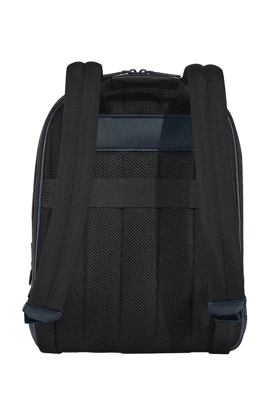 Montblanc Medium Backpack With 3 Compartments In Sartorial Leather