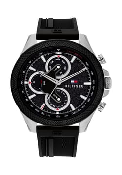Tommy Hilfiger Tommy Hilfiger Clark Mens Silicone Quartz Watch 