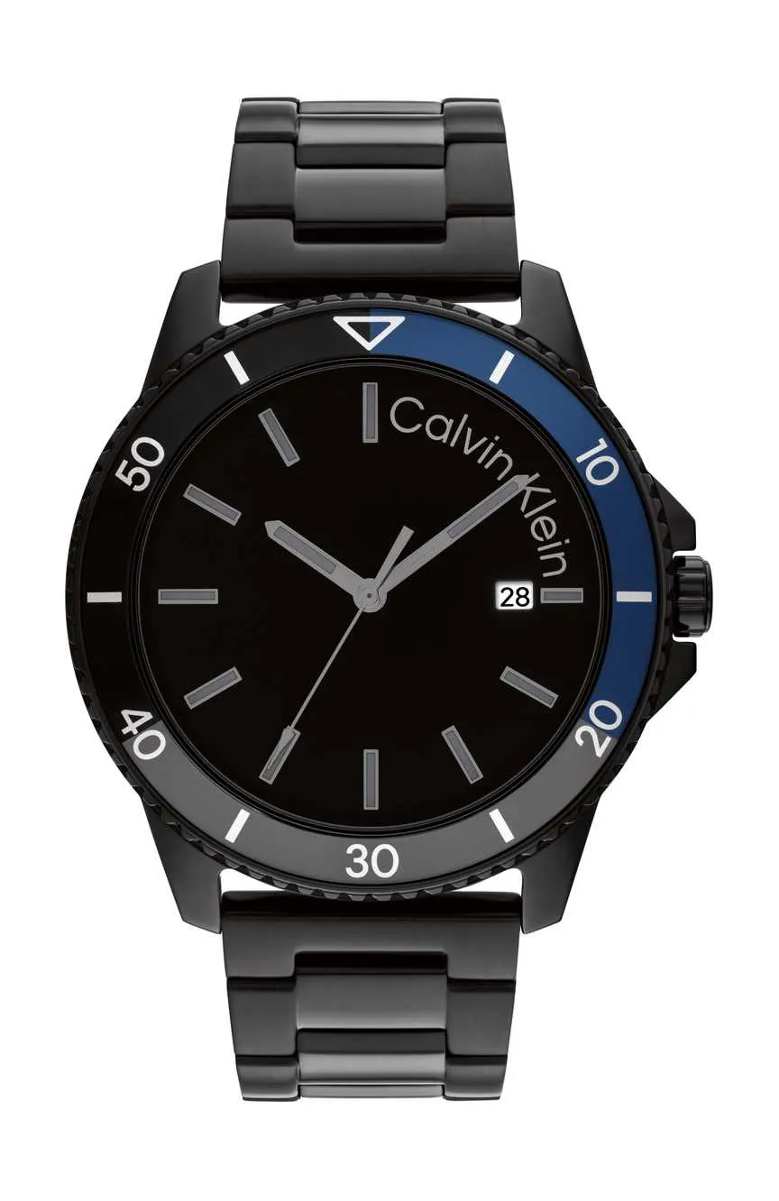 

Calvin Klein | men Calvin Klein Aqueous Mens Stainless Steel Quartz Watch 25200382