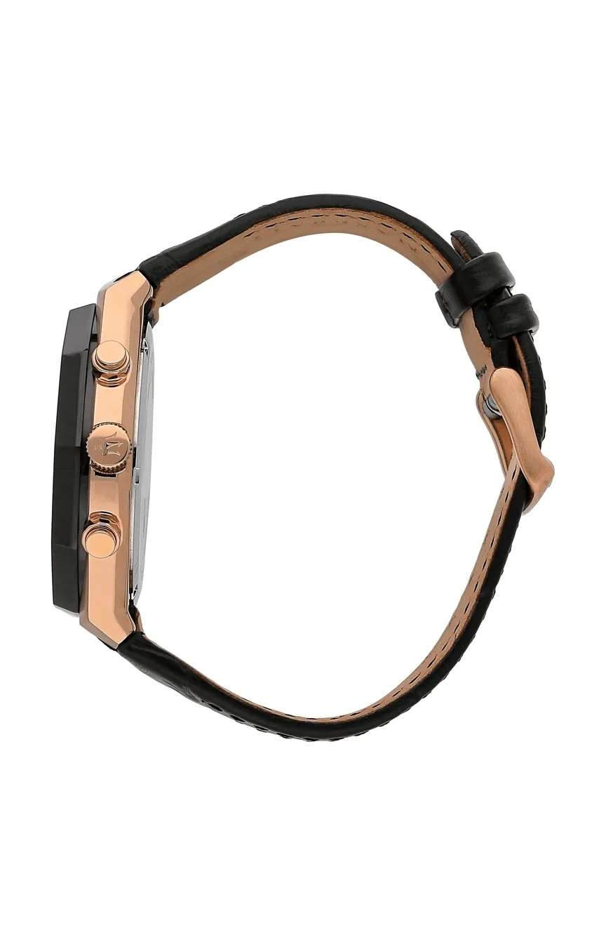 MASERATI Men Analog Leather Watch