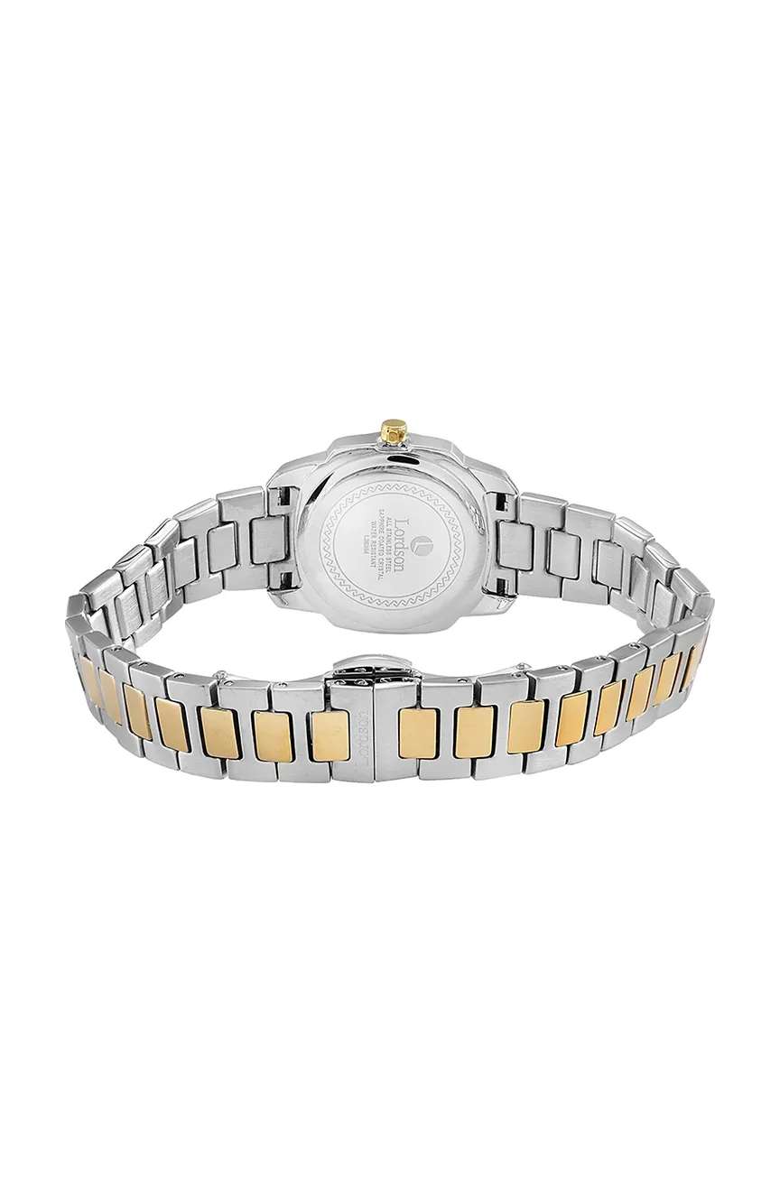 Lordson Ladies Silver Yellow Gold Stainless Steel watch