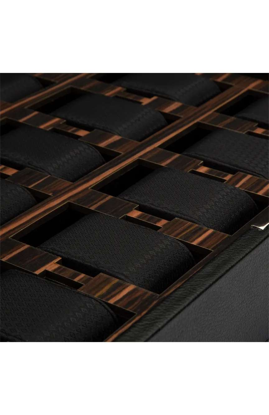 وولف رودستر صندوق ساعات يسع 15 قطعة