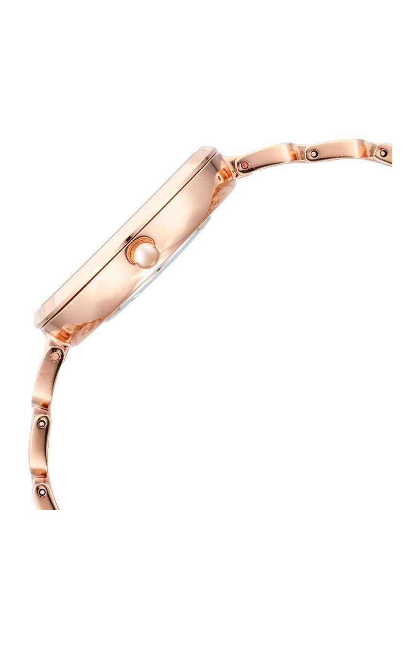 Titan Raga Moments of Joy Brown Dial Analog Metal Strap Watch for Women