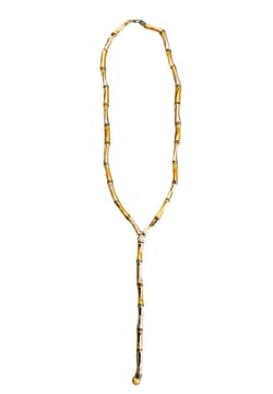 Colette Market Bamboo sautoir necklace