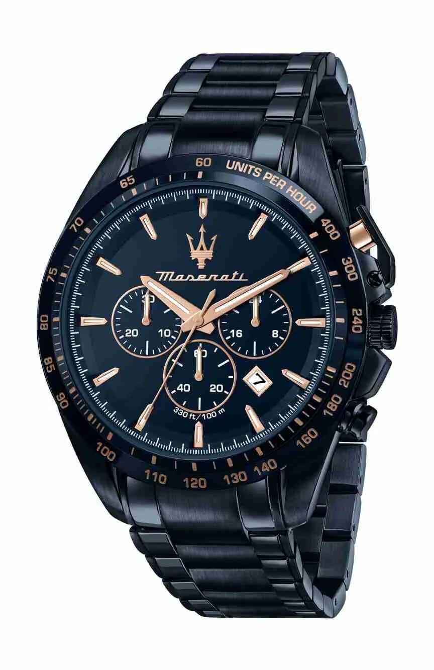 MASERATI Men Steel Quartz Watch