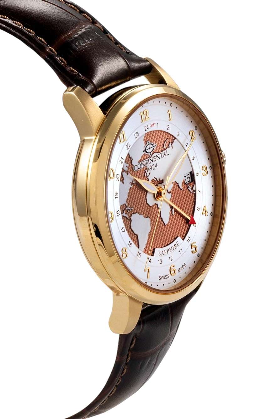 Continental Gents Brown Stainless Steel watch