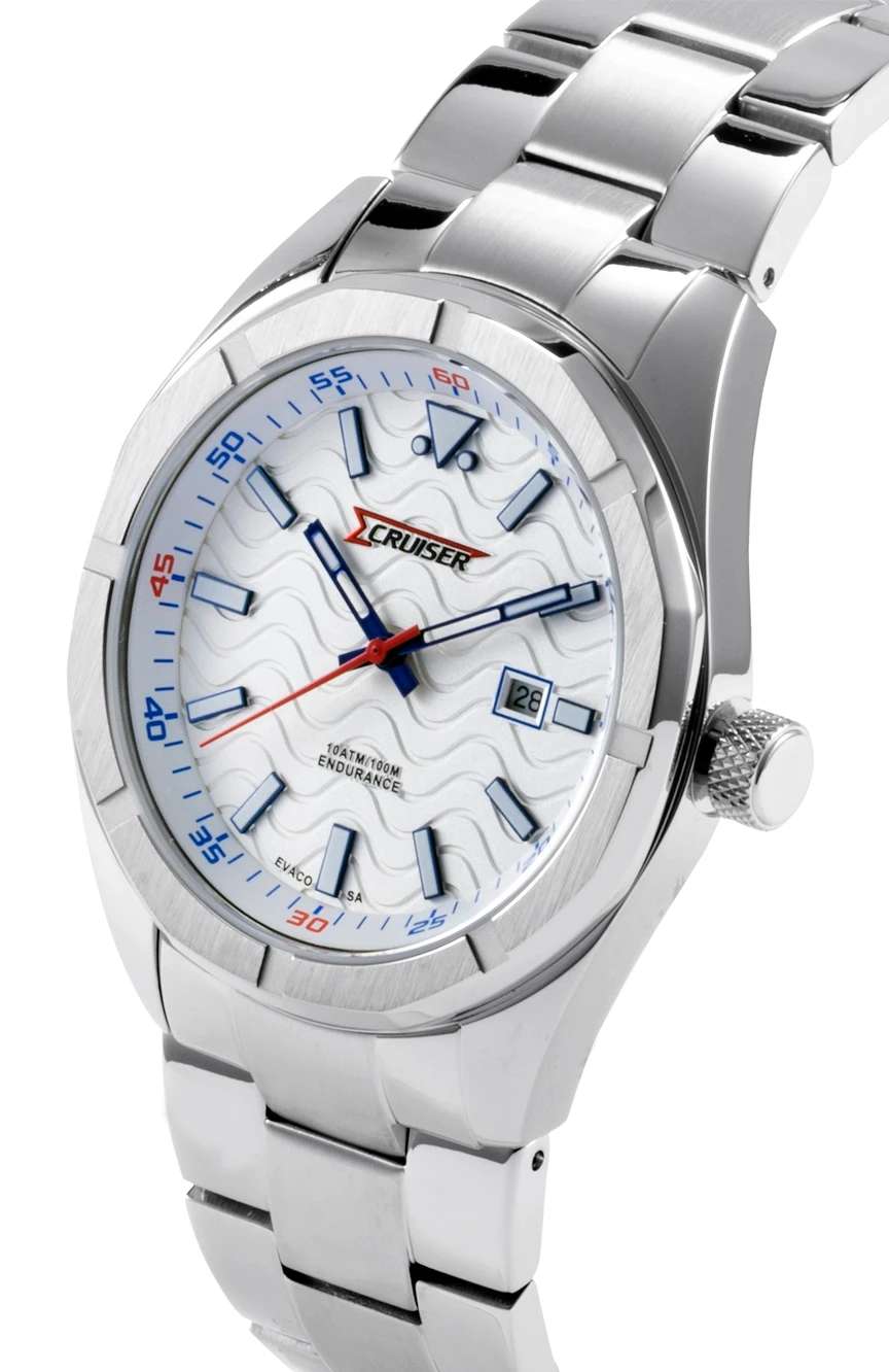 Cruiser Gents Silver Stainless Steel watch