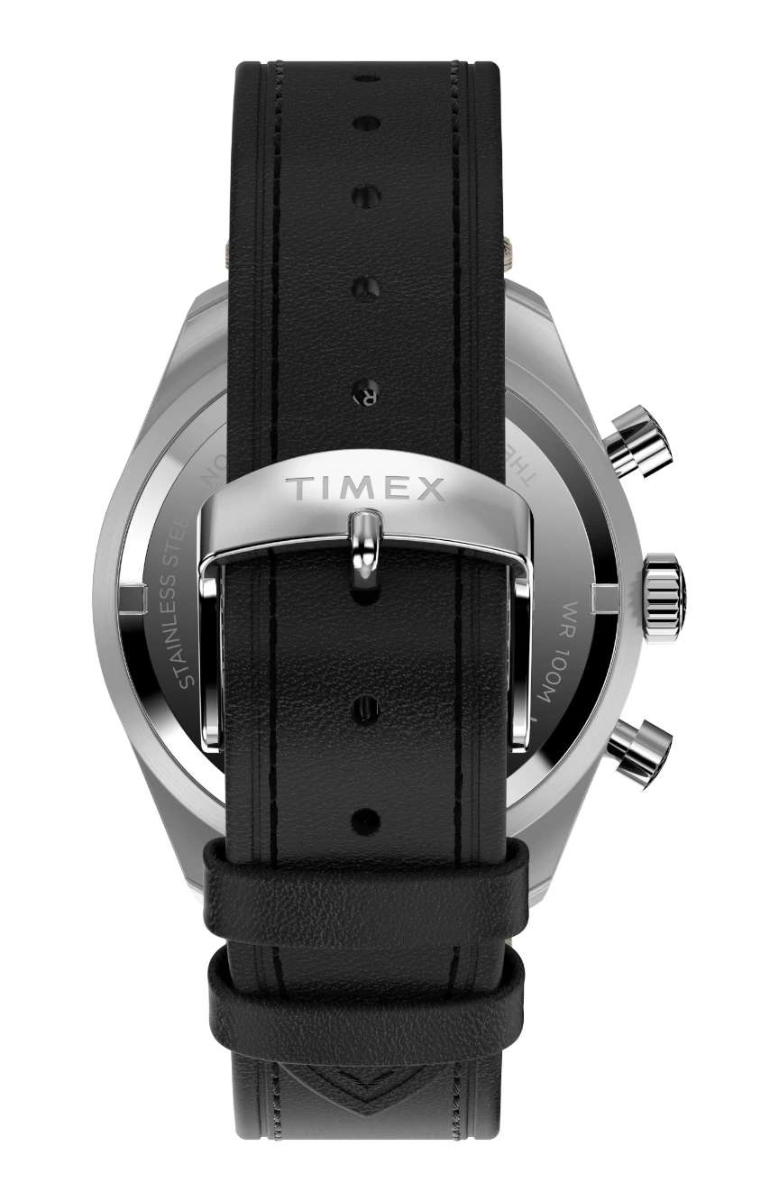 Timex Waterbury Traditional Chronograph 41mm Leather Strap Watch