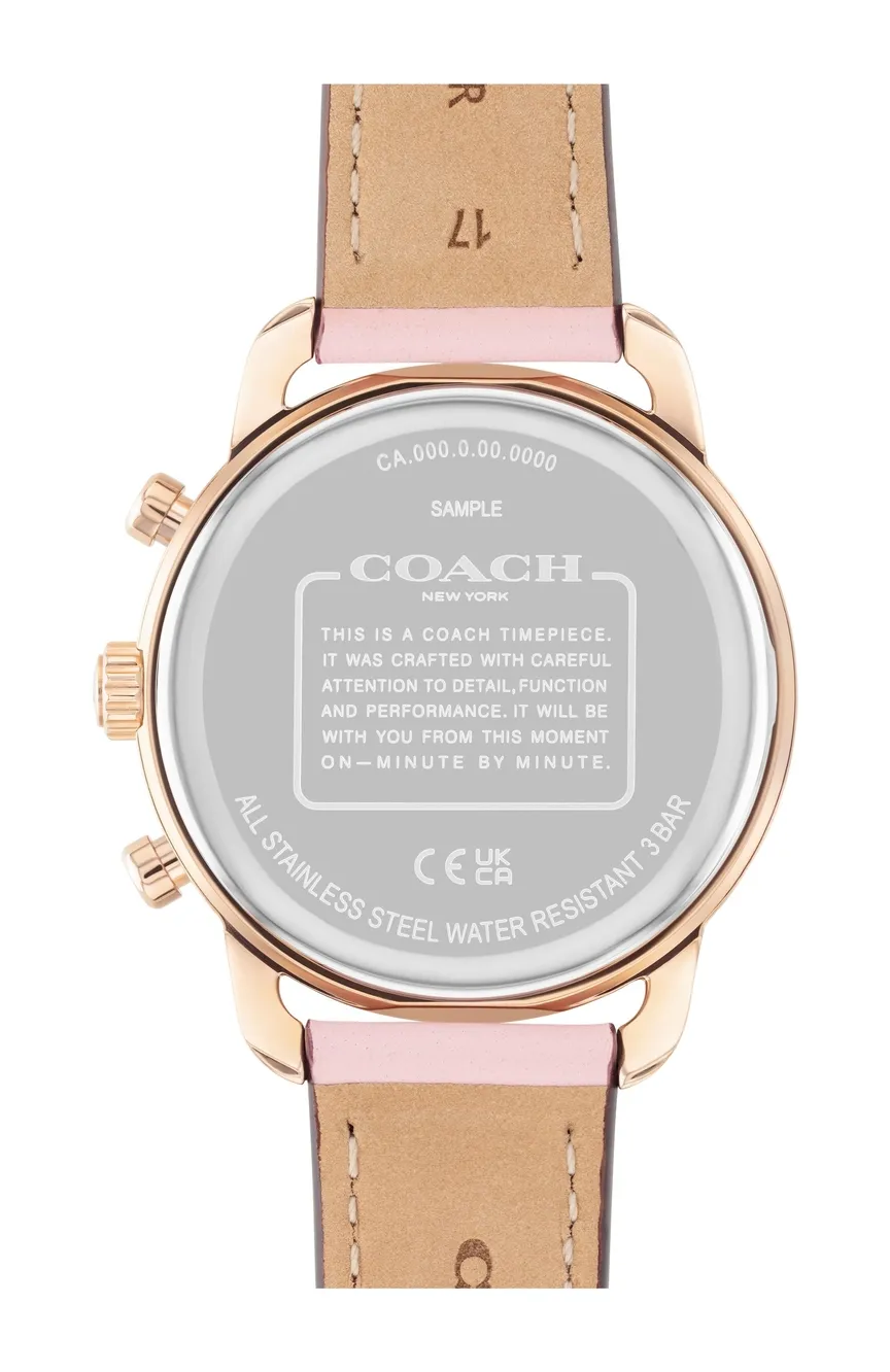 Coach WOMENS QUARTZ CALFSKIN LEATHER WATCH - 14504123  display picture 3