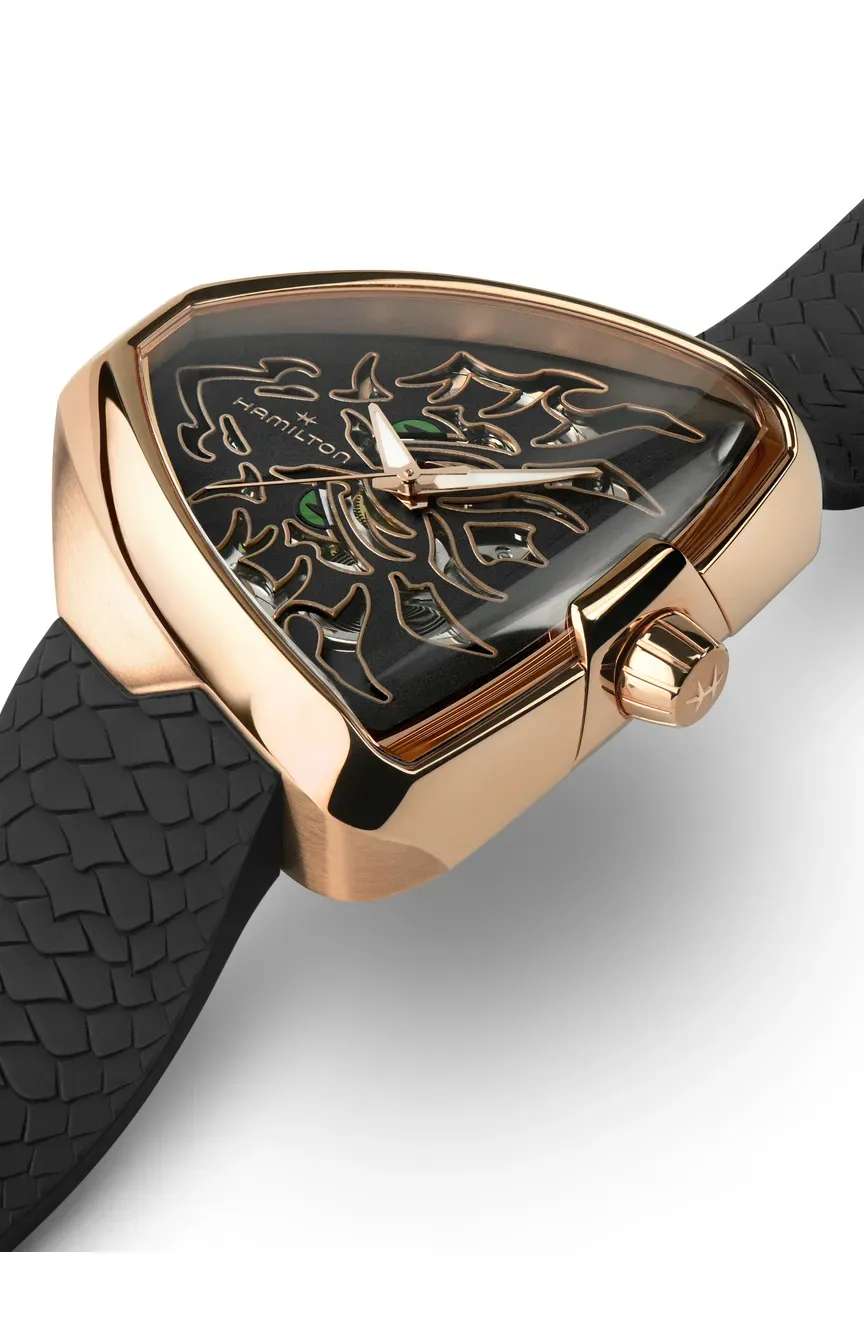 Hamilton Ventura Elvis80 Skel. A-PVD4N-sch-k-sch