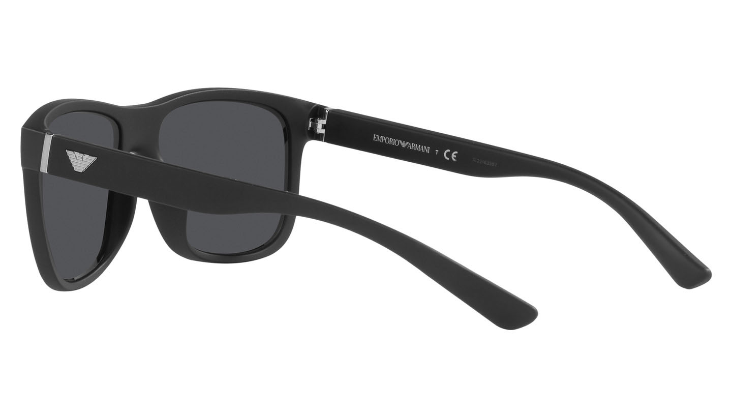 Emporio Armani Men Pillow Matte Black Sunglass RivoliShop