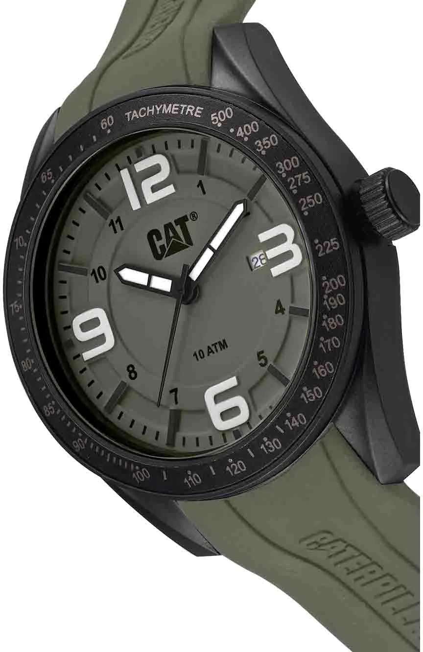 Cat Men Quartz Silicone Watch