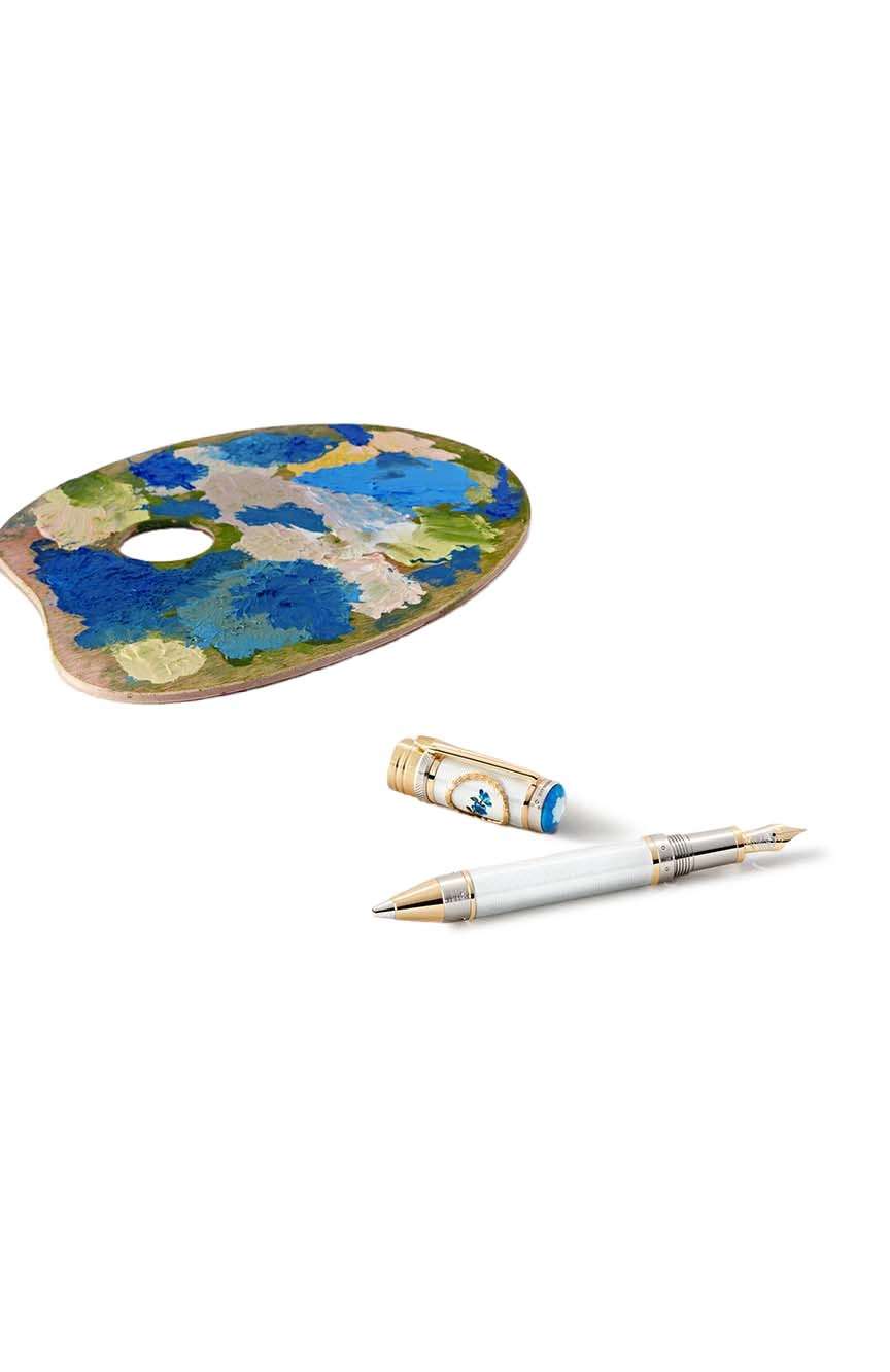 مون بلان قلم حبر سائل ضمن مجموعة أساتذة الفن تكريماً لبيير أوغست رينوار إصدار محدود 888 قطعة