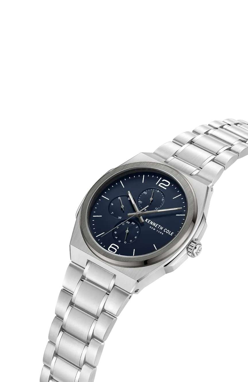 Kenneth Cole Kenneth Cole Mens Fashion Stainless Steel Quartz Watch KCWGK0016203