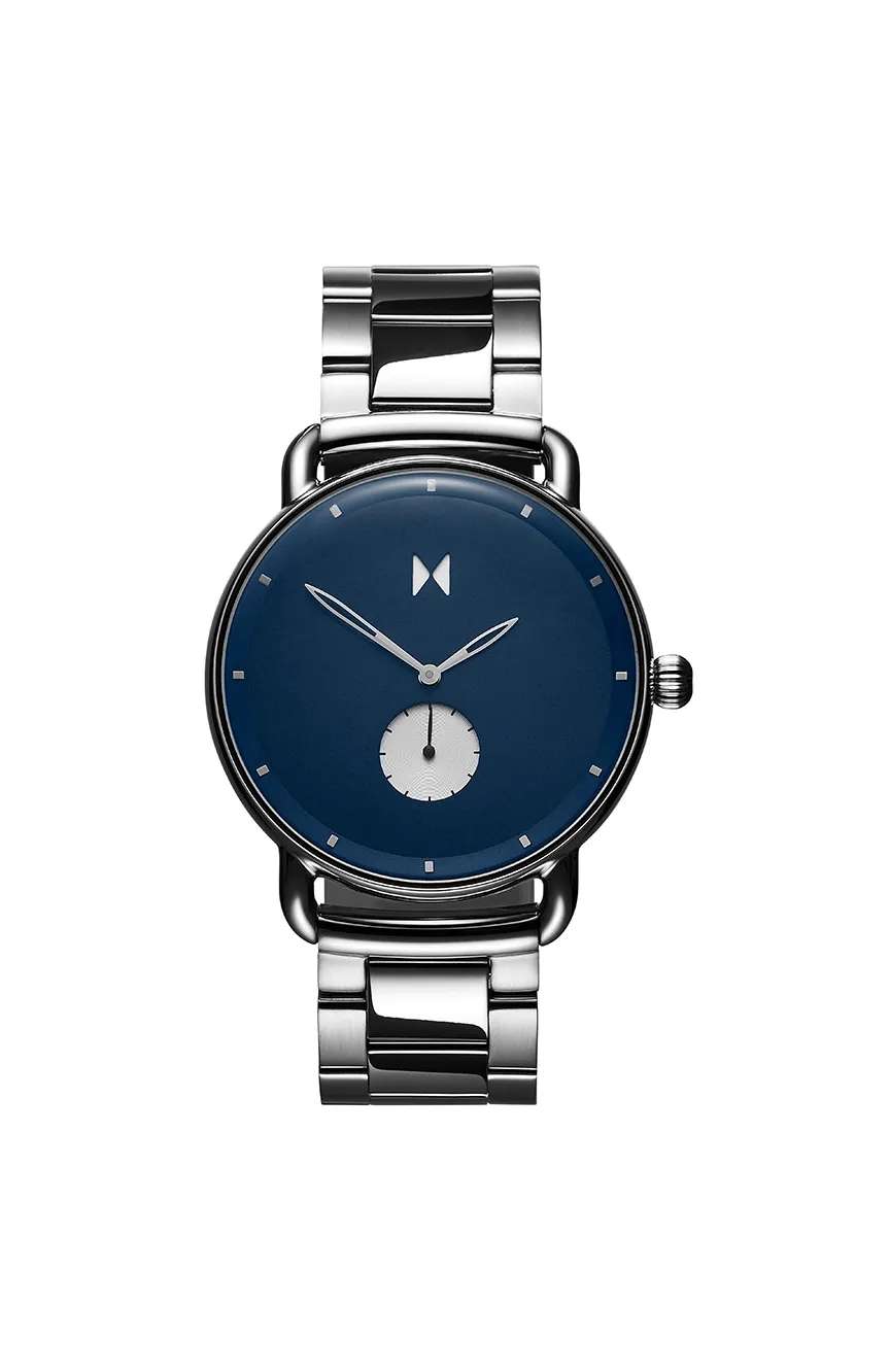 Mvmt MENS QUARTZ STAINLESS STEEL WATCH - D-MR01-BLUS