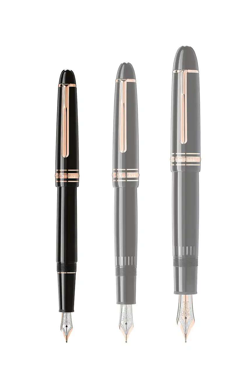 Montblanc Meisterstuck Rose Gold Coated Classique Fountain Pen
