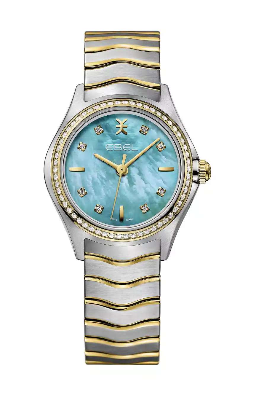 ايبل ساعة يد نسائية مصنوعة من الفولاذ بتقنية الكوارتز