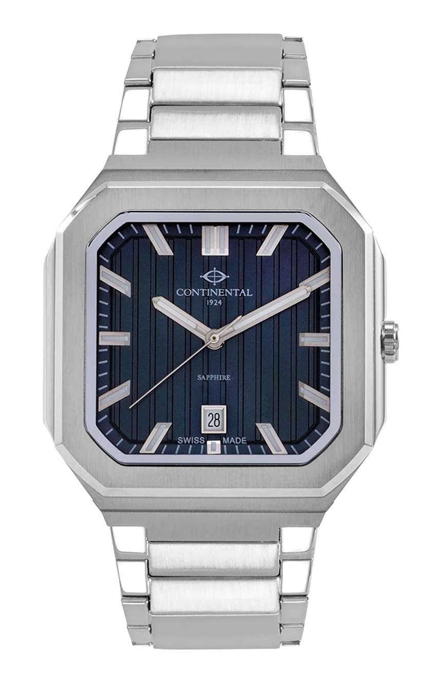 Continental Gents Silver Stainless Steel watch