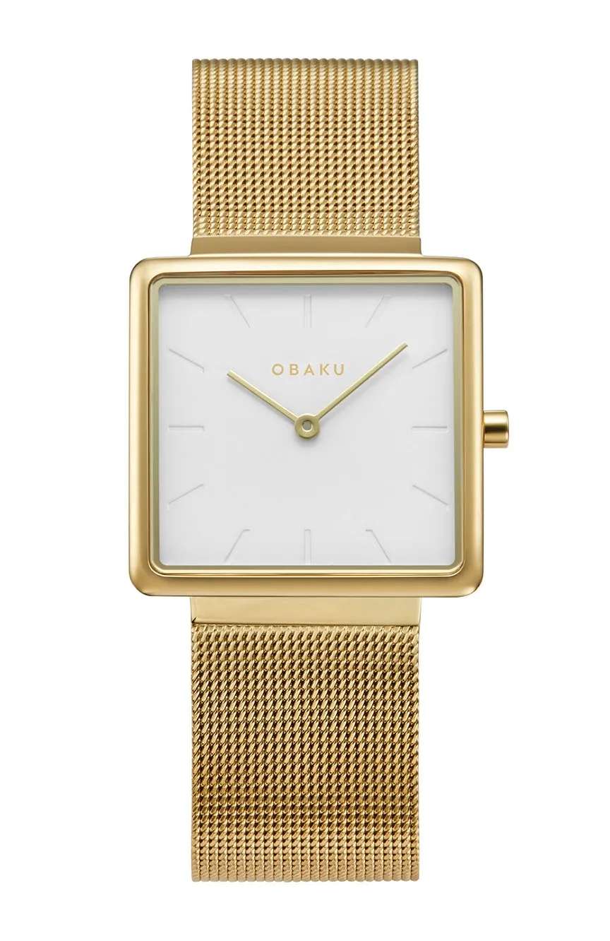Obaku Women Analog Stainless Steel Watch