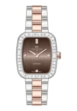 Continental Ladies Silver Rose Gold Stainless Steel watch