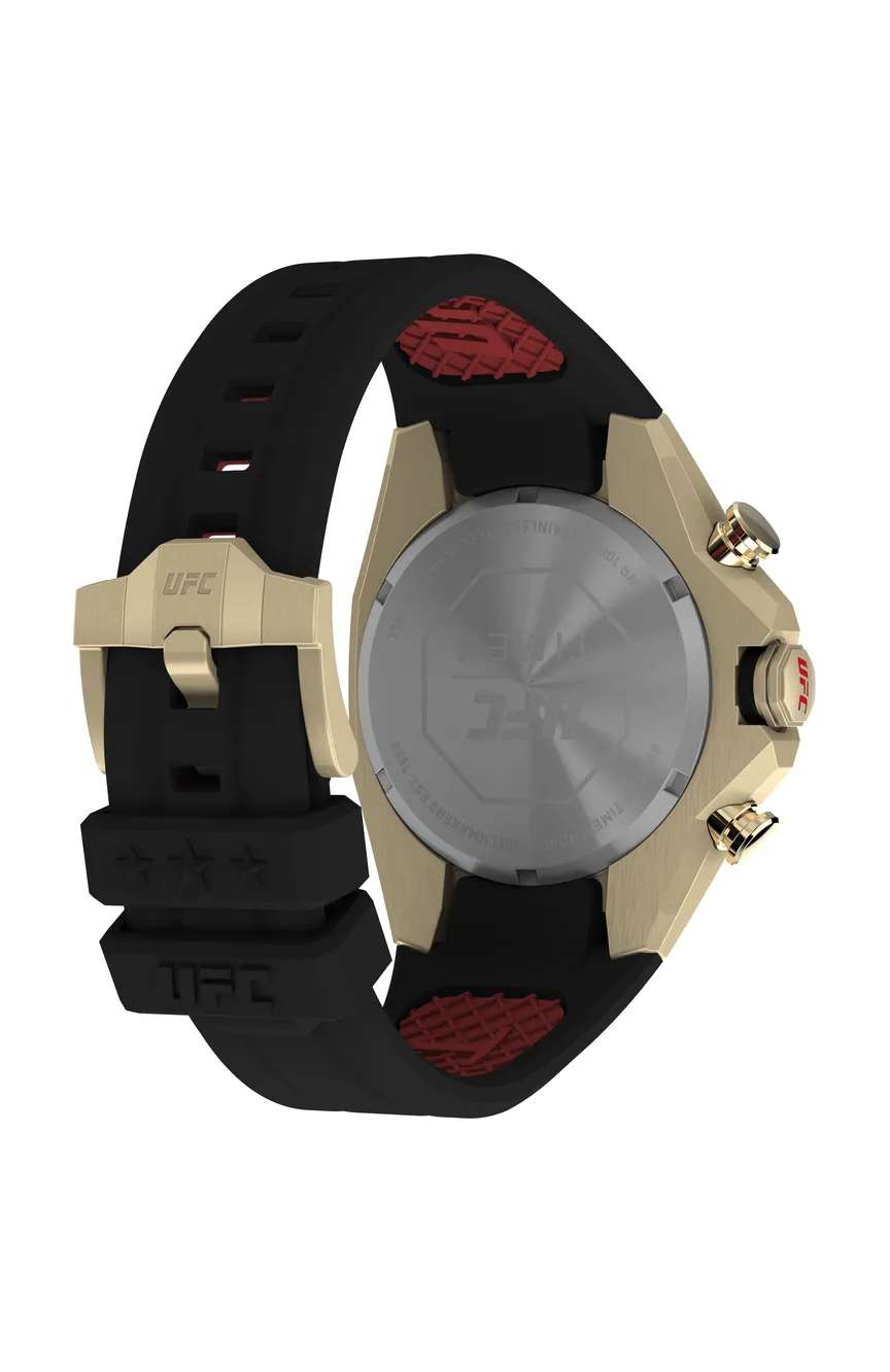 Timex UFC Pro Chronograph 45mm Silicone Strap Watch