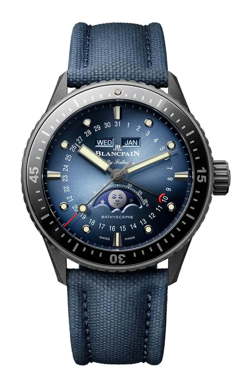 

Blancpain | Bathyscaphe Quantieme Complet Phases de Lune