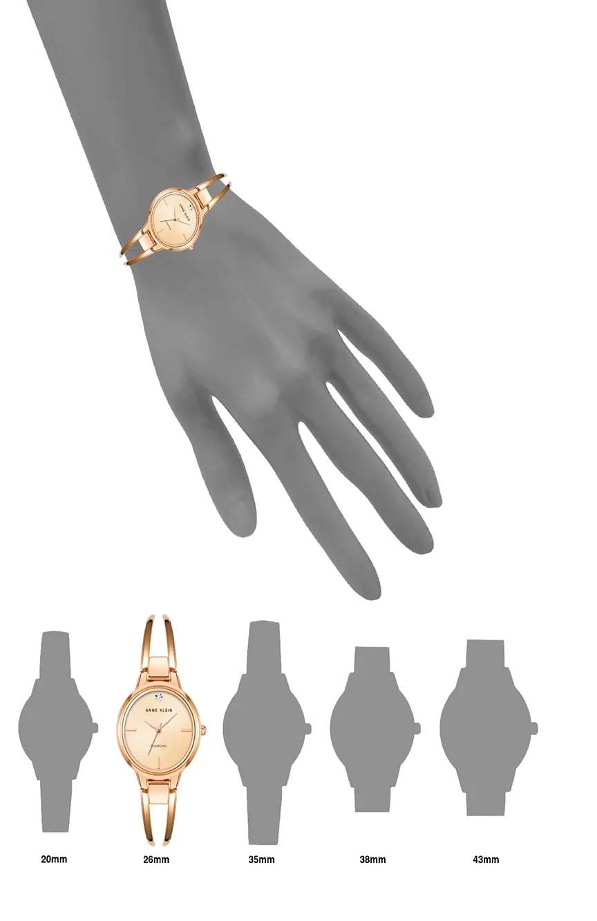 Anne Klein Women's Analog Metal