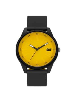 Cat Men's Quartz Rubber Strap