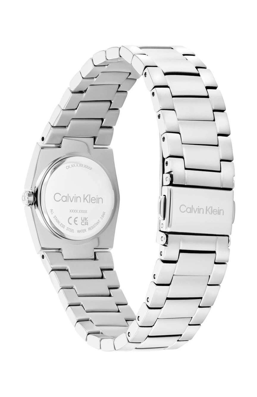 كلفن كلاين ساعة كلفن كلاين يونيت تونيو بميناء مستدير مقاس 26 مم وسوار ستانلس إستيل للنساء