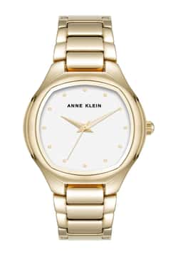 Anne Klein ساعة انالوج بسوار معدني للنساء