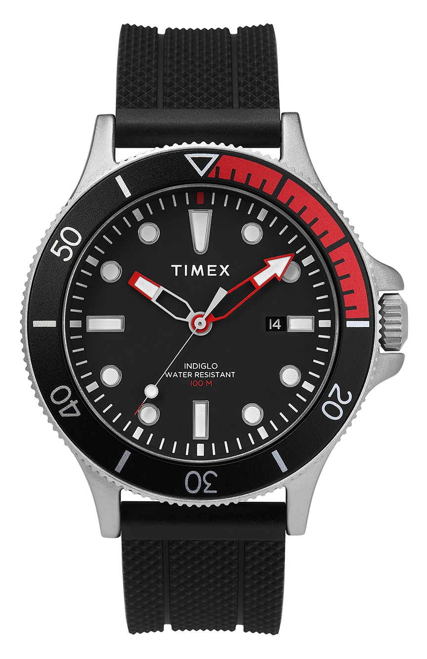Timex Men's Quartz Analog Silicone