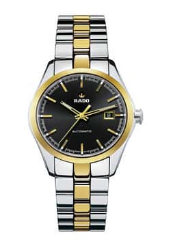 Rado HyperChrome Black Dial Automatic Ladies Watch
