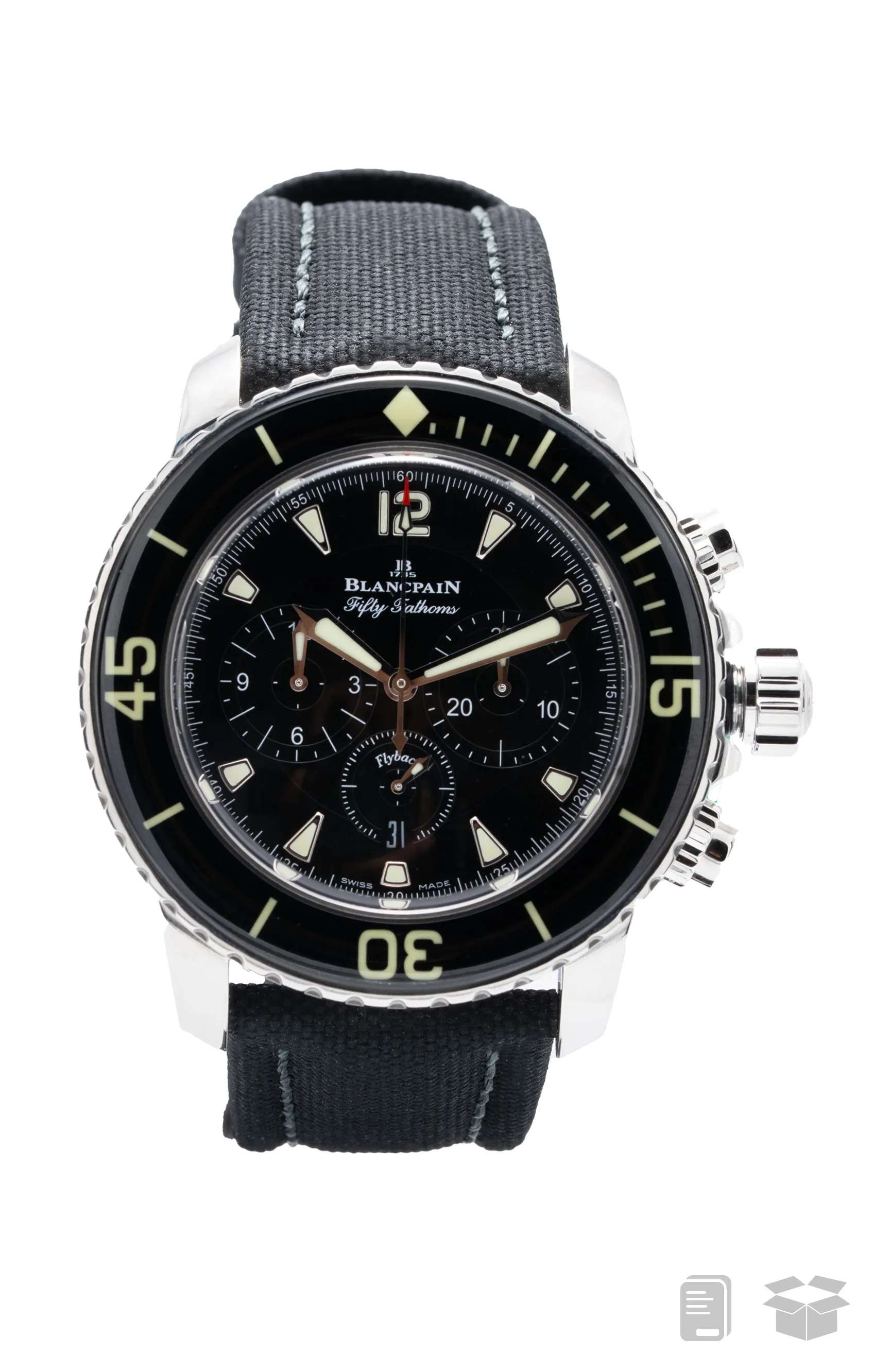 BLANCPAIN RELOVED FIFTY FATHOMS CHRONOGRAPH FLYBACK