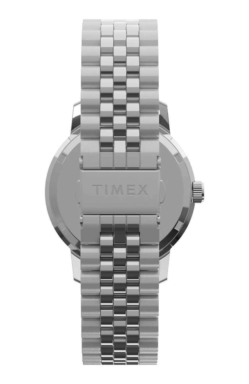 Timex Marlin Quartz GMT 40mm Stainless Steel Bracelet Watch