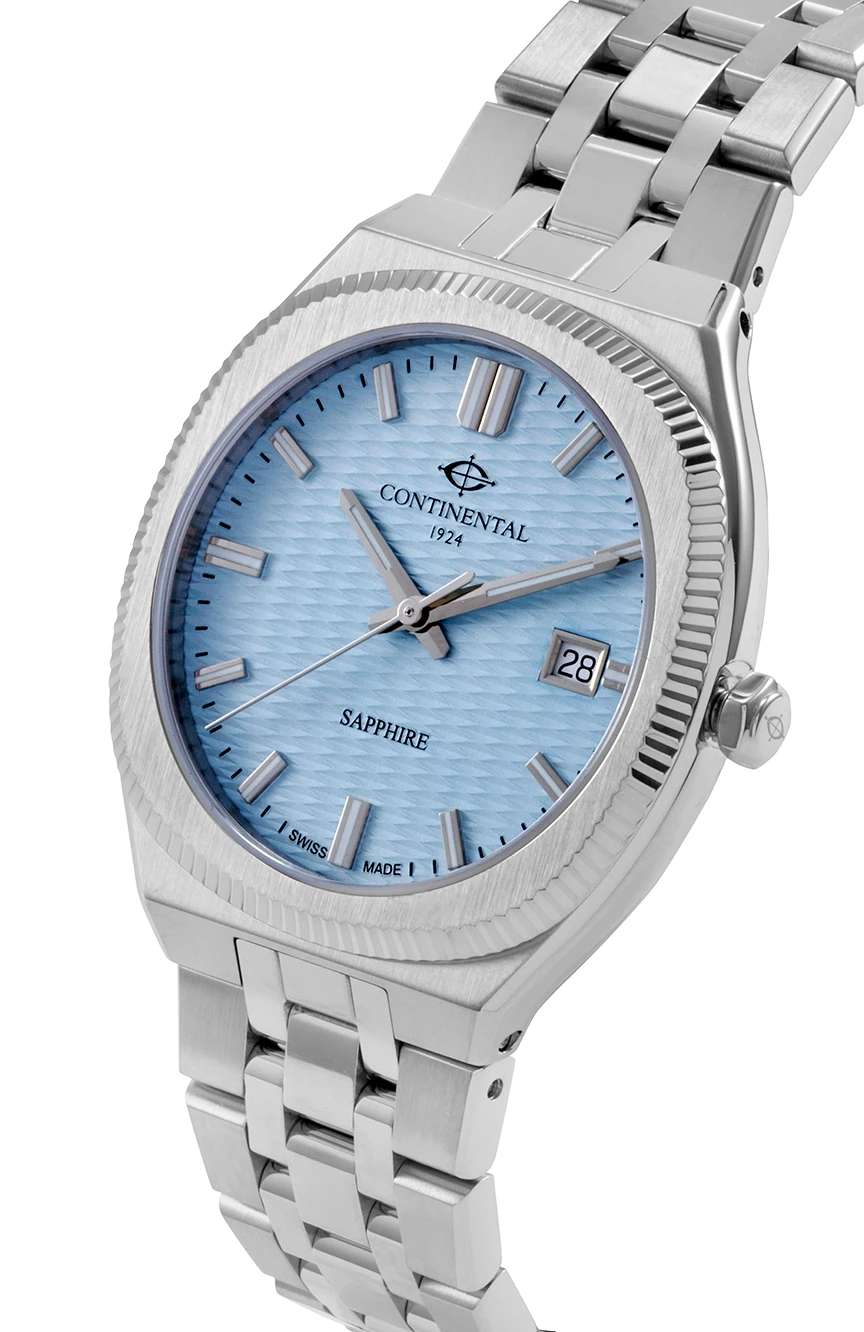 Continental Gents Silver Stainless Steel watch