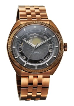 Titan Cupola Automatic Analog with Sun Moon Phase