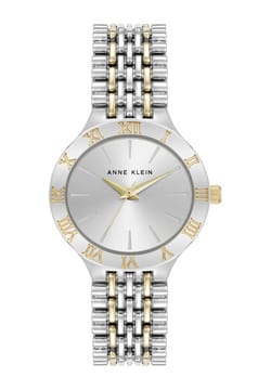 Anne Klein ساعة انالوج بسوار معدني للنساء