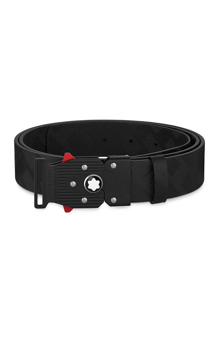 

Montblanc | M LOCK 4810 buckle printed black 35 mm leather belt