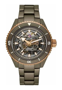 Rado Men's Captain Cook High Tech Ceramic Skeleton