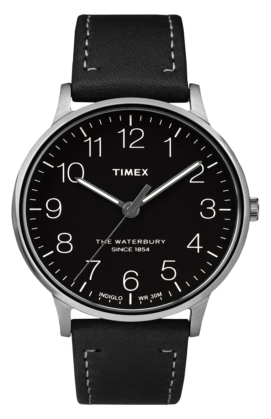 Timex Men's Quartz Analog Leather | RivoliShop.com