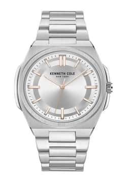Kenneth Cole ساعة كوارتز بسوار ستانلس ستيل من كينيث كول للرجال KCWGG0015104