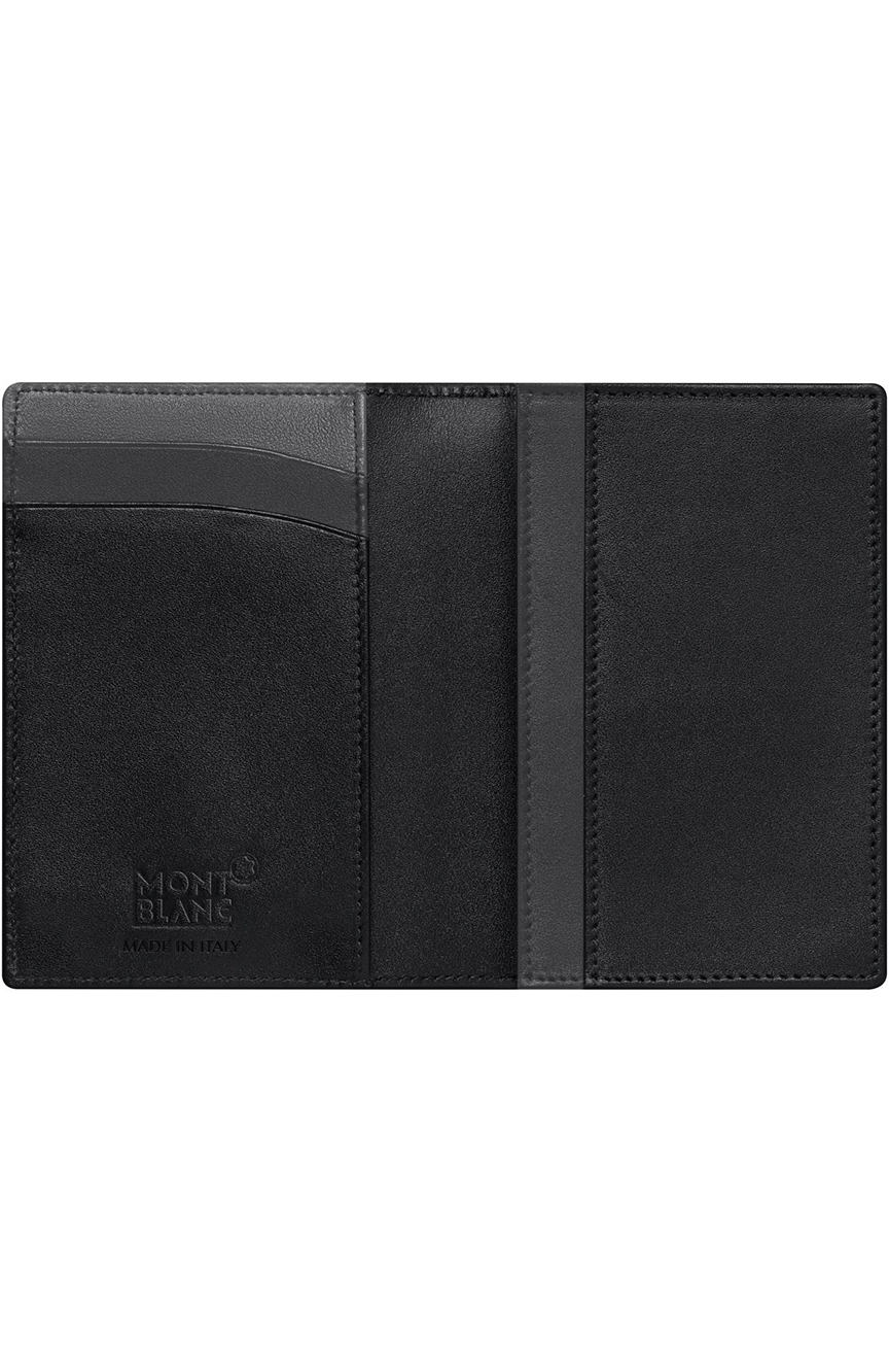 Montblanc Meisterstuck Business Card Holder with Gusset | RivoliShop.com