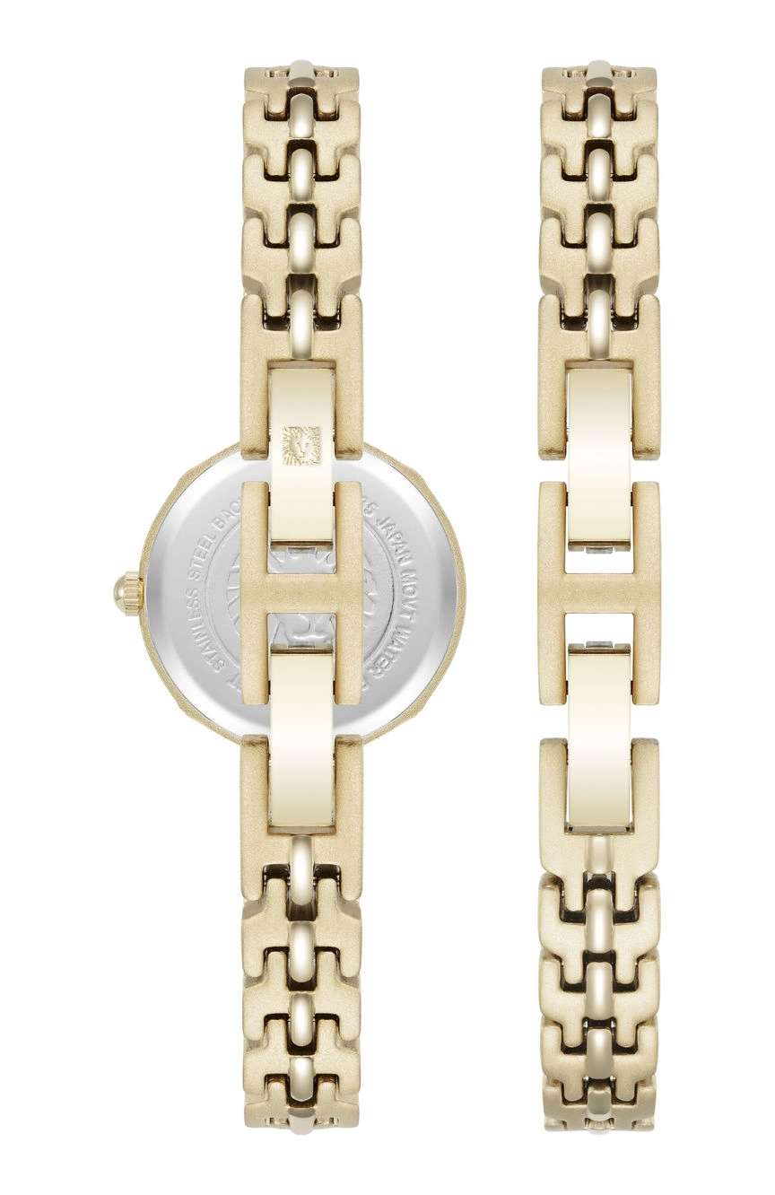 آن كلاين ساعة أنالوج من آن كلاين بسوار ستانلس إستيل للنساء