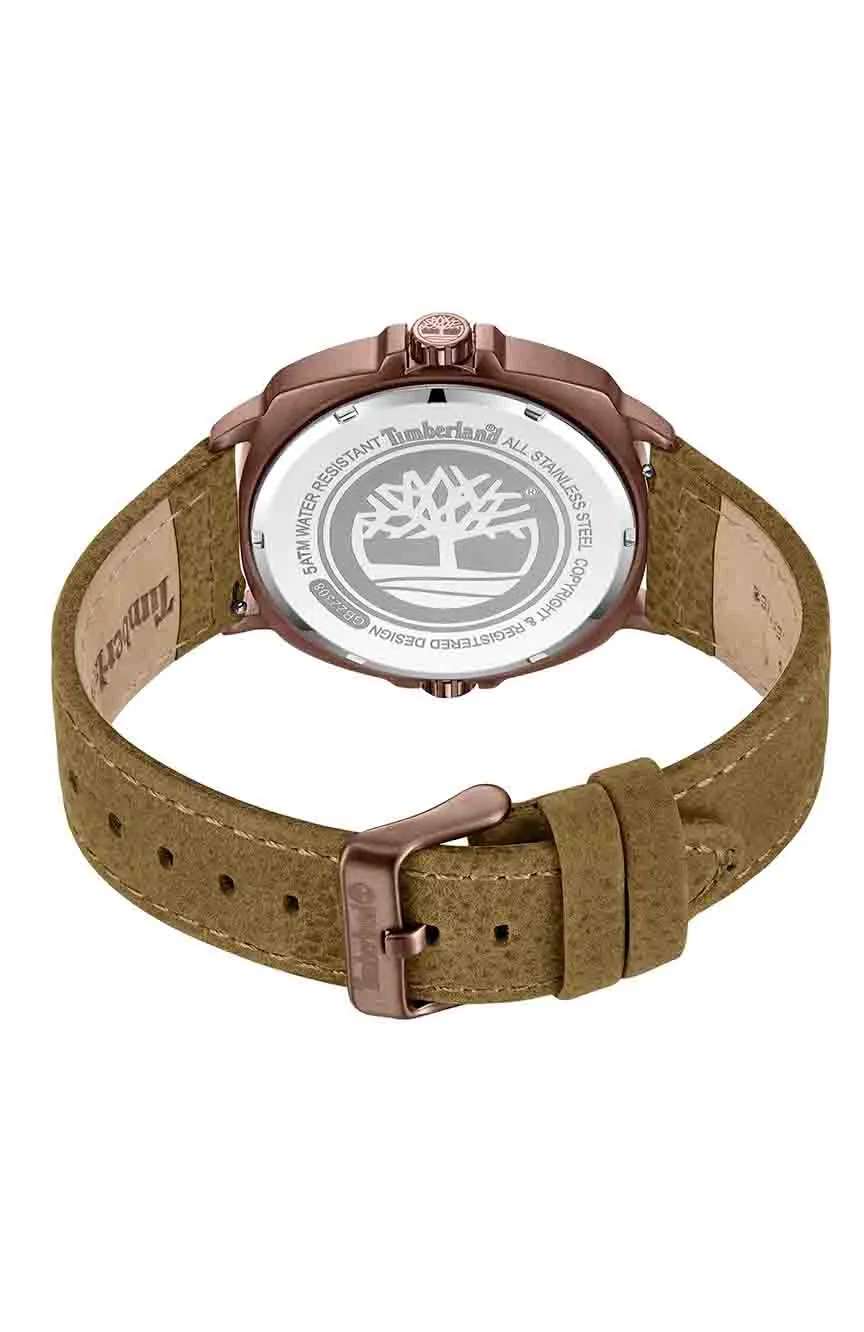 تمبرلاند Men Quartz Leather Watch